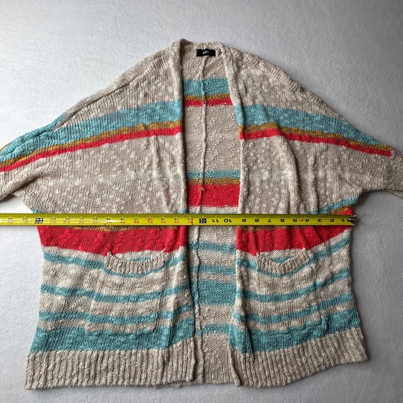 BDG Women Striped Cardigan Sweater Medium Urban Outfitters - Picture 8 of 11